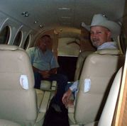 Our friend, Robert, flies King Airs